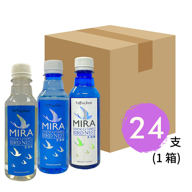 MIRA 燕窩酸水250毫升 (原箱 24支) 平均$36/支